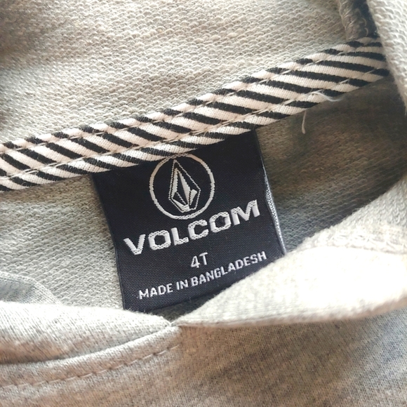 VOLCOM NEW French Terry Hoodie & Shorts Heather Gray - Picture 13 of 14